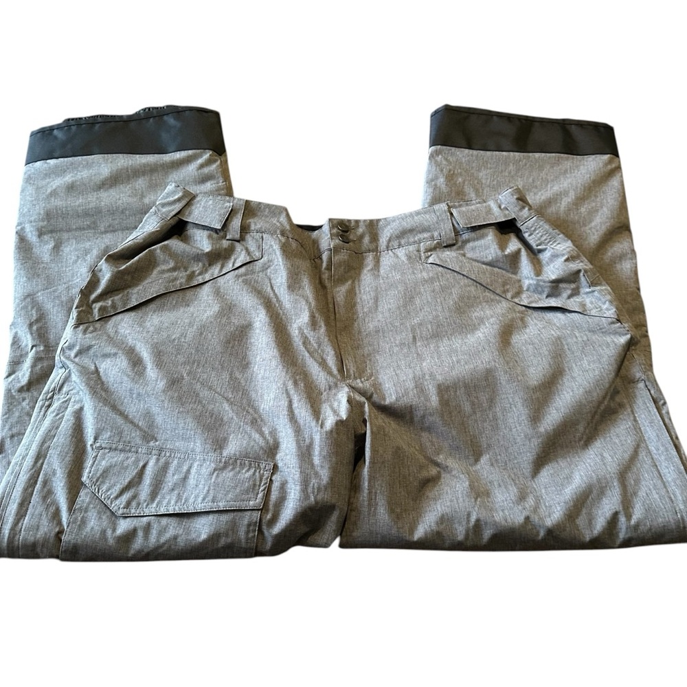 Pulse Men’s Gray Insulated Snow Ski Snowboarding Pants Size 2XL